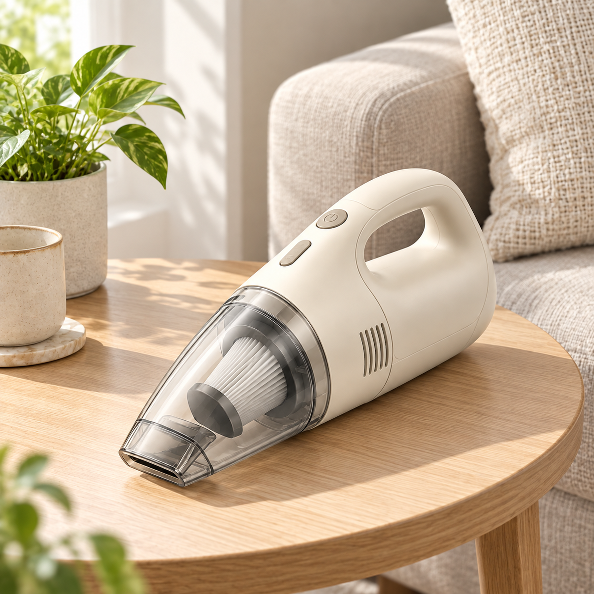 Homentio Swift Handheld Vacuum lifestyle view