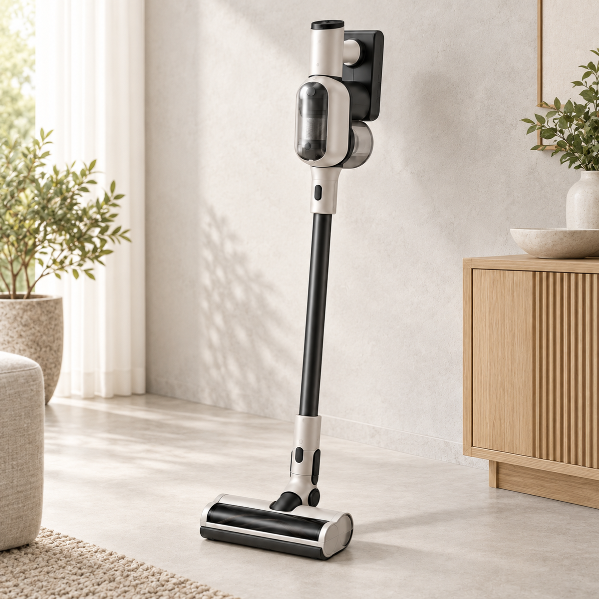 Homentio Orbit Cordless Vacuum detail view